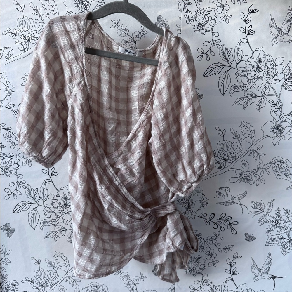 Madewell women’s blouse